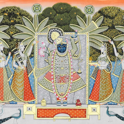 Chaurasi Swaroop - 08, Nemichand, Ethnic Art - Artisera