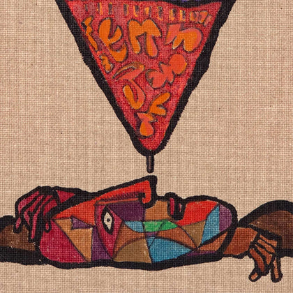 Untitled (Sixty@60) - 23, Laxman Aelay, Internal - Artisera