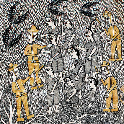 Madhubani - Untitled 24, , Arts of the Earth - Artisera