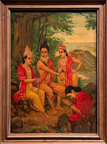 Ahalya Shaap Vimochan - 02, Raja Ravi Varma, Balaji Art - Artisera