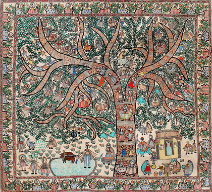 Madhubani - Untitled 25, , Arts of the Earth - Artisera