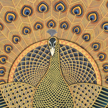 Peacocks - 06, Nemichand, Ethnic Art - Artisera