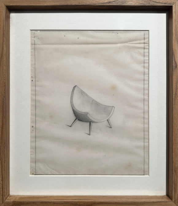 Mid-Century Design Drawings of Chairs (Set of 4) - 01, , Balaji's Antiques and Collectibles - Artisera