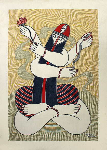 Madhubani - Awakening of Kundalini, , Arts of the Earth - Artisera