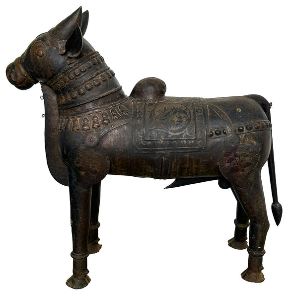 Large Nandi, , Balaji's Antiques and Collectibles - Artisera