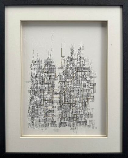 City: Moods and Metaphors 35, Praveen Kumar, Internal - Artisera