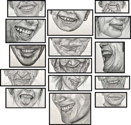 Unspoken Joy, Set of 15, Ashu Gupta, Myth, Memory, Meaning - Artisera