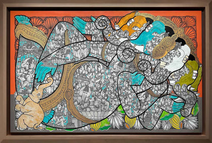 Chaturmukha Ganesha 01, Ramesh Gorjala, Internal - Artisera