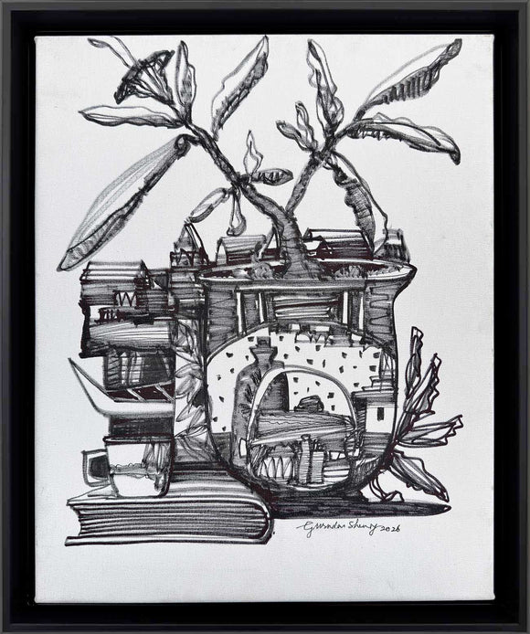 Timeless Narratives 28, Gurudas Shenoy, Here, Together - Artisera