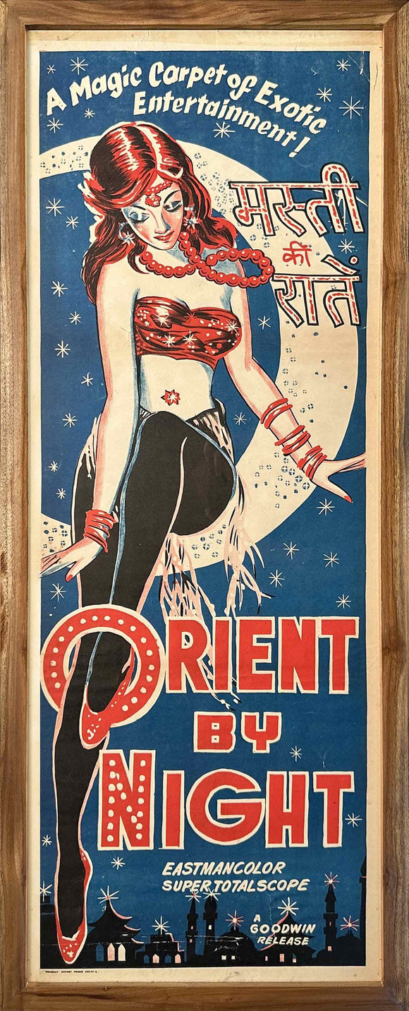 Orient by Night Movie Poster, , Balaji's Antiques and Collectibles - Artisera