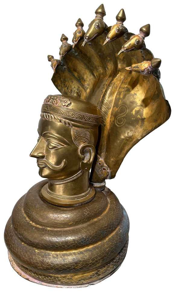 Khandoba Mukhalinga, , Balaji's Antiques and Collectibles - Artisera
