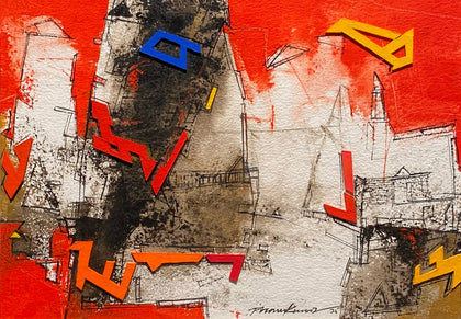 City: Moods and Metaphors 47, Praveen Kumar, Internal - Artisera