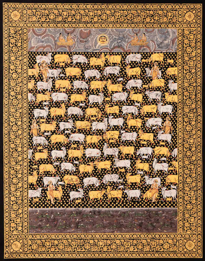 Group of Cows - 14, Rajesh Sharma, Ethnic Art - Artisera