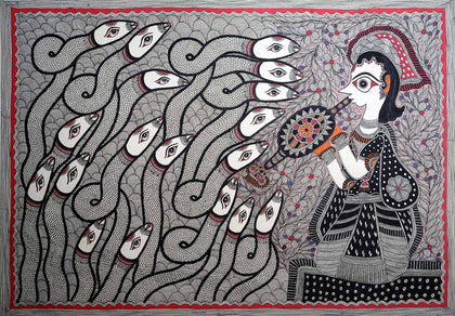 Madhubani - Untitled 04, , Arts of the Earth - Artisera