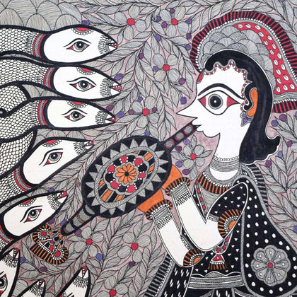 Madhubani - Untitled 04, , Arts of the Earth - Artisera