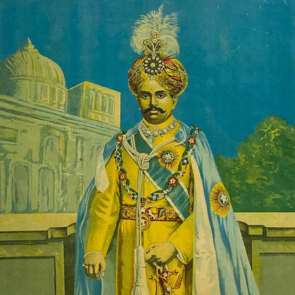 Maharaja Krishnaraja Wadiyar IV, Raja Ravi Varma, Balaji Art - Artisera