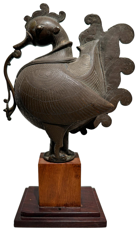 Hamsa Lamp Finial - 06, , Balaji's Antiques and Collectibles - Artisera