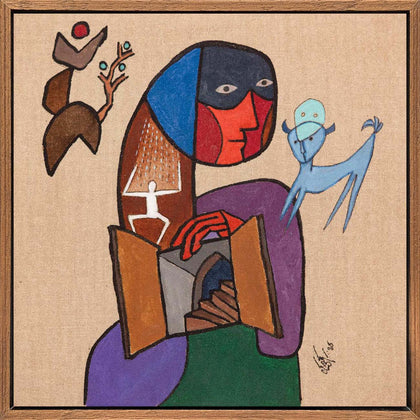 Untitled (Sixty@60) - 45, Laxman Aelay, Internal - Artisera