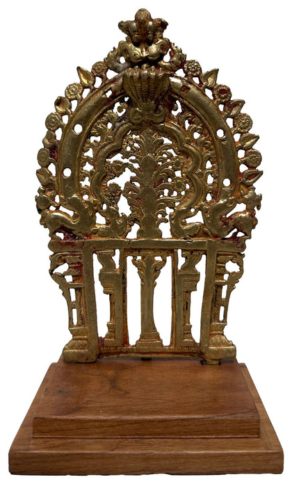 Altar with Vaishnavite Attributes, , Balaji's Antiques and Collectibles - Artisera