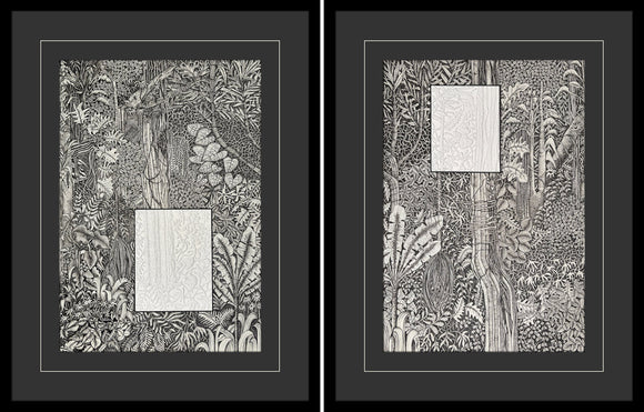 Echoes of the Past, Set of 2, Ashu Gupta, Myth, Memory, Meaning - Artisera