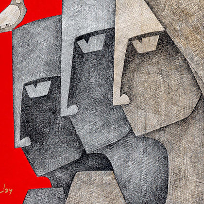 Untitled AB04, Ashok Bhowmick, Internal - Artisera