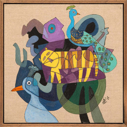 Untitled (Sixty@60) - 50, Laxman Aelay, Internal - Artisera