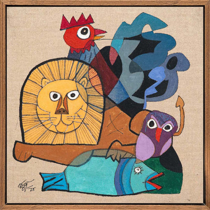 Untitled (Sixty@60) - 54, Laxman Aelay, Internal - Artisera