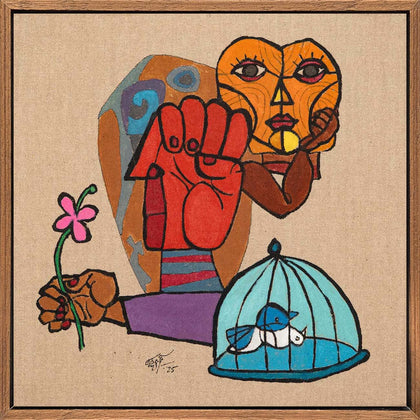 Untitled (Sixty@60) - 55, Laxman Aelay, Internal - Artisera