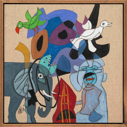 Untitled (Sixty@60) - 57, Laxman Aelay, Internal - Artisera