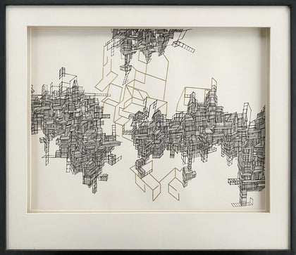 City: Moods and Metaphors 38, Praveen Kumar, Internal - Artisera
