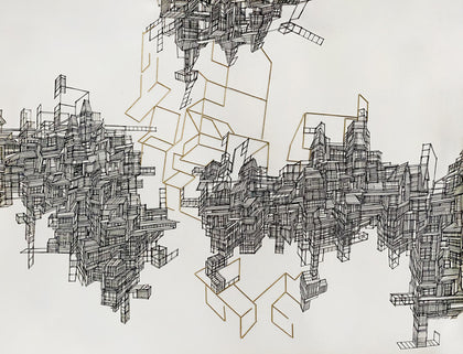 City: Moods and Metaphors 38, Praveen Kumar, Internal - Artisera