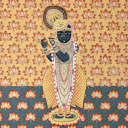 Shrinathji - 34, Nemichand, Ethnic Art - Artisera