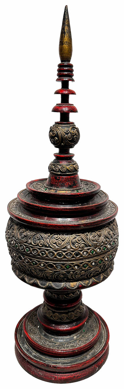 Burmese Offering Bowl, , Balaji's Antiques and Collectibles - Artisera