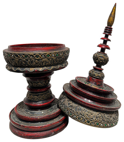 Burmese Offering Bowl, , Balaji's Antiques and Collectibles - Artisera