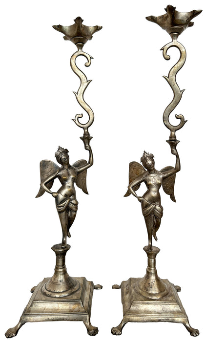 Angel Candle Stands (Pair)