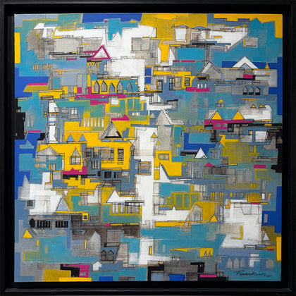 City: Moods and Metaphors 50, Praveen Kumar, Internal - Artisera