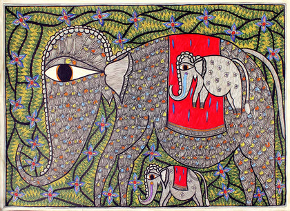 Madhubani - Untitled 07, , Arts of the Earth - Artisera