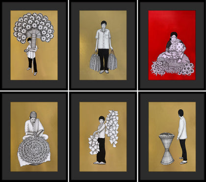 Incredible India 07, Set of 6, Kapil Anant, Internal - Artisera