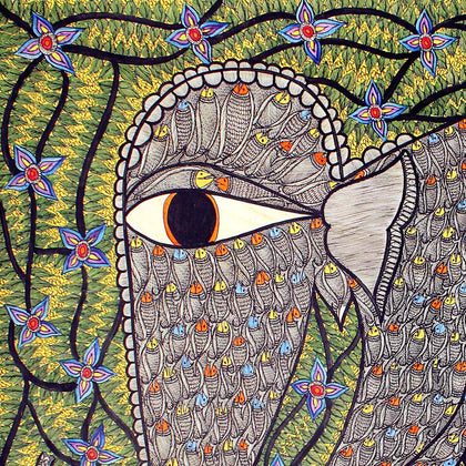Madhubani - Untitled 07, , Arts of the Earth - Artisera