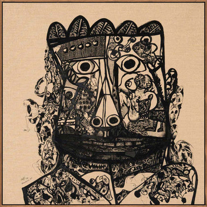 Untitled (Remembering Souza) - 02, Laxman Aelay, Internal - Artisera