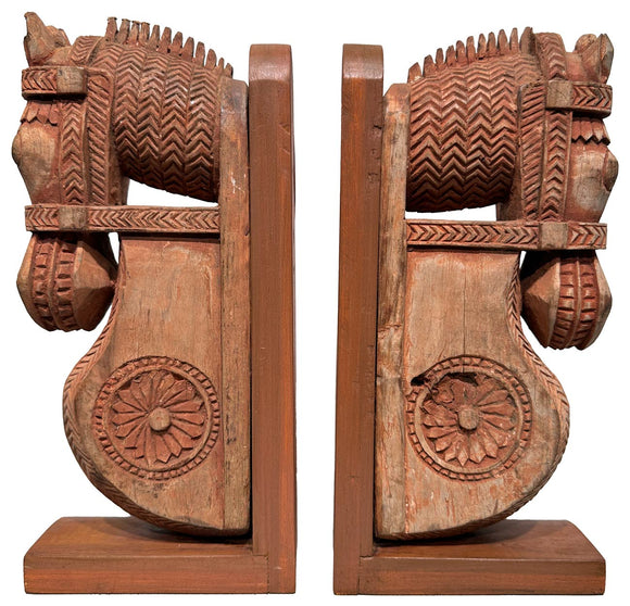 Horse Bracket Bookends, , Balaji's Antiques and Collectibles - Artisera