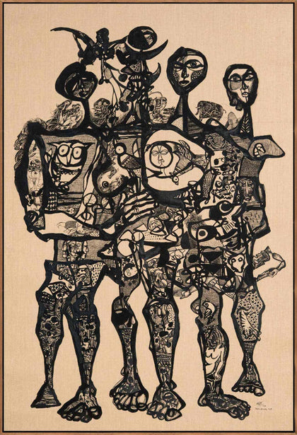 Anatomy of a Crowd, Laxman Aelay, Internal - Artisera