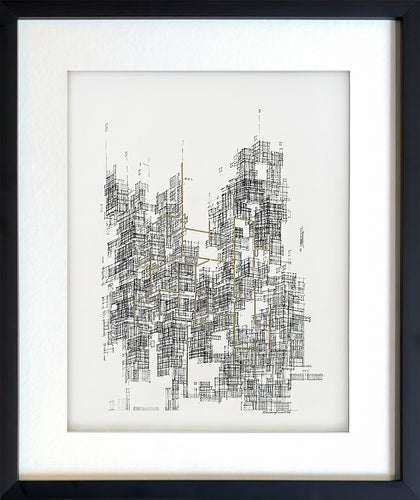 City: Moods and Metaphors 43, Praveen Kumar, Internal - Artisera