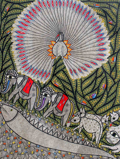 Madhubani - Untitled 08, , Arts of the Earth - Artisera