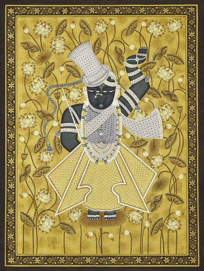 Shrinathji - 33, Nemichand, Ethnic Art - Artisera