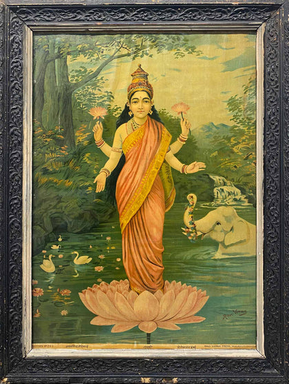 Lakshmi - 07, Raja Ravi Varma, Balaji Art - Artisera