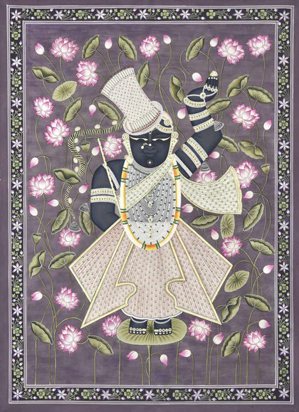 Shrinathji - 32, Nemichand, Ethnic Art - Artisera