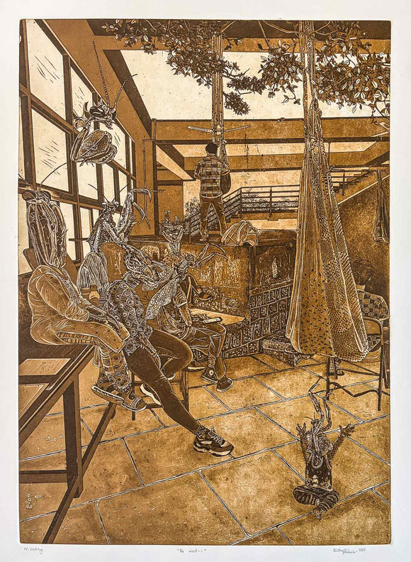 The Wait - 1, Nisha Dhinwa, The Mark of the Matrix - Artisera