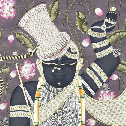 Shrinathji - 32, Nemichand, Ethnic Art - Artisera