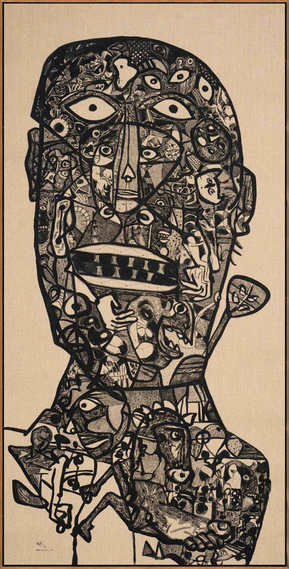 Untitled (Remembering Souza) - 03, Laxman Aelay, Internal - Artisera